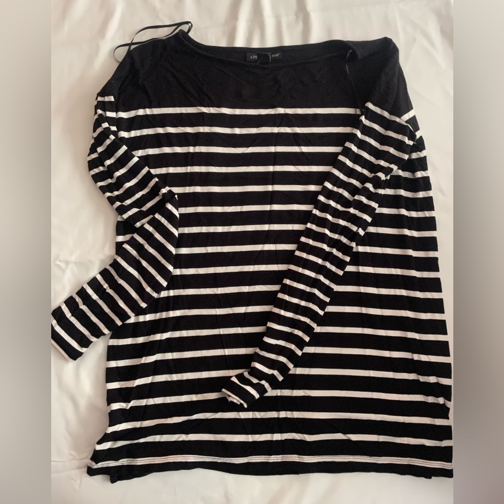 pea in a Pod Long Sleeve Maternity Top